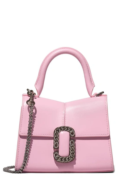 Marc Jacobs The St Marc Mini Top Handle In Bubblegum