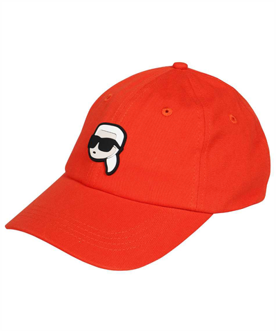 Karl Lagerfeld Cap In Red