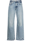 7 FOR ALL MANKIND LIGHT-WASH WIDE-LEG JEANS