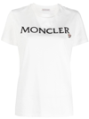 MONCLER EMBROIDERED-LOGO COTTON T-SHIRT