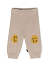 MOLO SOL SMILEY FACE KNITTED TROUSERS