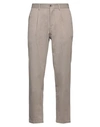 Devore Incipit Man Pants Dove Grey Size 36 Cotton, Polyamide