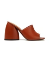 Neous Woman Sandals Brick Red Size 10.5 Soft Leather In Red