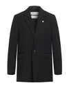 Jil Sander Collarless Wool Jacket In Black