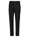 Pt Torino Man Pants Black Size 42 Virgin Wool, Polyester, Elastane
