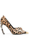Roberto Cavalli Slingback Le Pettegole Leopard Print In D0712