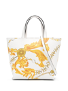 VERSACE JEANS COUTURE CHAIN COUTURE-PRINT TOTE BAG