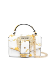 Versace Jeans Couture Chain Couture Handbag In Weiss