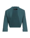Chiara Boni La Petite Robe Woman Blazer Deep Jade Size 6 Polyamide, Elastane In Green