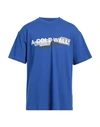 A-cold-wall* Man T-shirt Bright Blue Size Xl Cotton