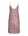 Aniye N°2 Woman Mini Dress Pastel Pink Size Onesize Polyester