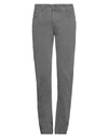 Jacob Cohёn Man Pants Grey Size 31 Cotton, Lyocell, Elastane In Grey