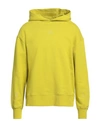 A-cold-wall* Man Sweatshirt Lime Green Size Xl Cotton, Elastane