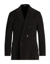 Drumohr Man Suit Jacket Steel Grey Size 44 Cotton