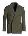 Drumohr Man Suit Jacket Dark Green Size 46 Cashmere