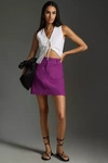 Maeve The Colette Mini Skirt By  In Purple