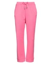 Dsquared2 Woman Pants Fuchsia Size 2 Cotton, Elastane In Pink