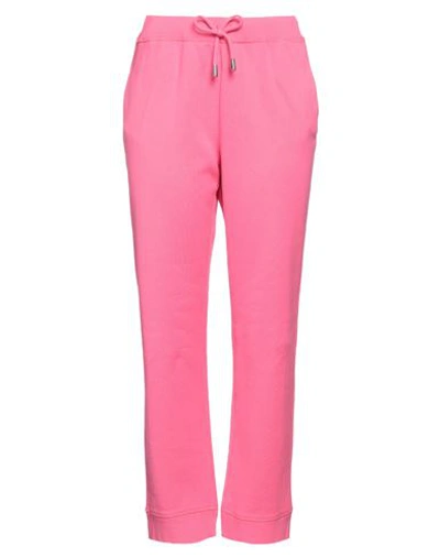 Dsquared2 Woman Pants Fuchsia Size S Cotton, Elastane In Pink