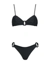Rrd Woman Bikini Black Size 4 Polyamide, Elastane