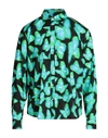 Msgm Man Shirt Black Size 16 Cotton In Black