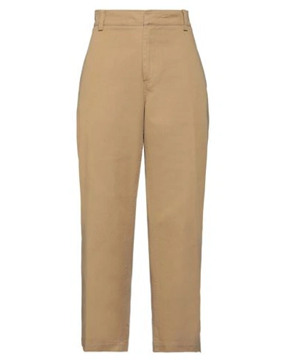 Mauro Grifoni Woman Pants Military Green Size 8 Cotton