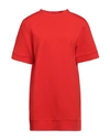 Jucca Woman Mini Dress Red Size 4 Viscose, Polyamide, Elastane