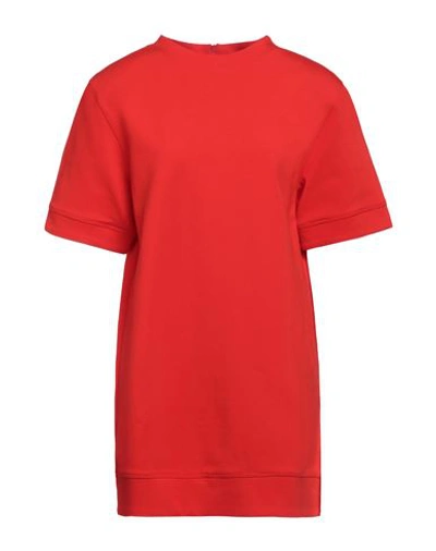 Jucca Woman Mini Dress Red Size 4 Viscose, Polyamide, Elastane