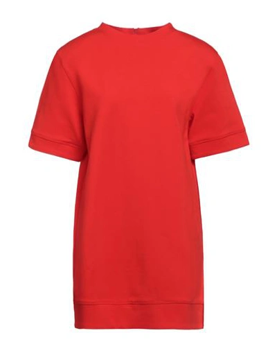 Jucca Woman Mini Dress Red Size 4 Viscose, Polyamide, Elastane In Red