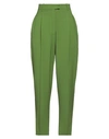 Jucca Woman Pants Green Size 6 Polyester, Virgin Wool, Elastane