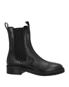 Aeyde Aeydē Woman Ankle Boots Black Size 10 Calfskin