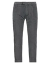 Gabardine Man Pants Grey Size 33 Cotton, Elastane