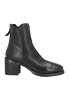 Moma Woman Ankle Boots Black Size 11 Calfskin