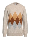 Sseinse Man Sweater Light Grey Size Xl Acrylic, Polyester, Elastane