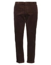 At.p.co At. P.co Man Pants Dark Brown Size 38 Cotton