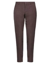 Michael Kors Mens Man Pants Brown Size 40 Polyester, Wool, Linen, Elastane