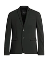 Patrizia Pepe Man Suit Jacket Military Green Size 38 Polyester, Viscose, Elastane
