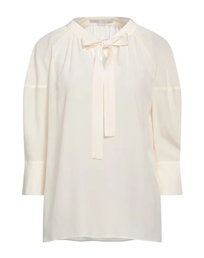 Stella Mccartney Woman Blouse Ivory Size 0 Silk In White