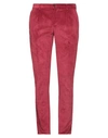 Daniele Alessandrini Homme Man Pants Burgundy Size 30 Polyester, Polyamide, Elastane In Red