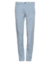 Mason's Man Pants Light Blue Size 30 Cotton, Lycra In Blue