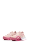 Nike Air Zoom Superrep 3 Hiit Class Training Shoe In Pink Oxford/ Soft Pink