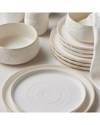 Stone By Mercer Project Stone Lain By Mercer Project Shosai 16pc Stoneware Dinnerware Set
