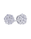 SUZY LEVIAN SUZY LEVIAN 14K 2.00 CT. TW. DIAMOND CLUSTER EARRINGS