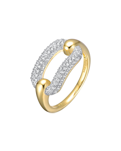 Genevive 14k Plated Ring