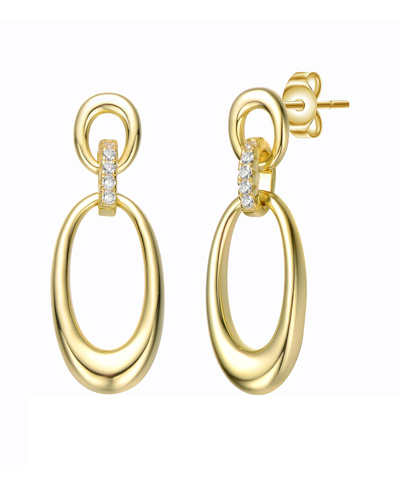 Genevive 14k Plated Earrings