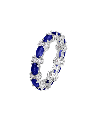 Genevive Silver Eternity Ring