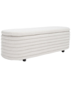 SAFAVIEH COUTURE SAFAVIEH COUTURE JAYMIE STORAGE BENCH