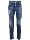 DSQUARED2 ICON DISTRESSED SKINNY JEANS