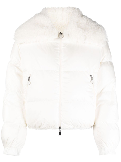 Moncler Murray Reversible Down Jacket In White