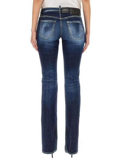 Dsquared2 Flare Twiggy Blue Jeans