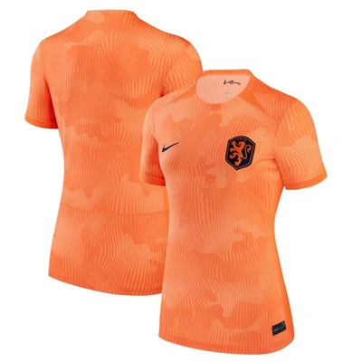 Nike Netherlands 2023 Stadium Home  Women's Dri-fit Soccer Jersey In Orange